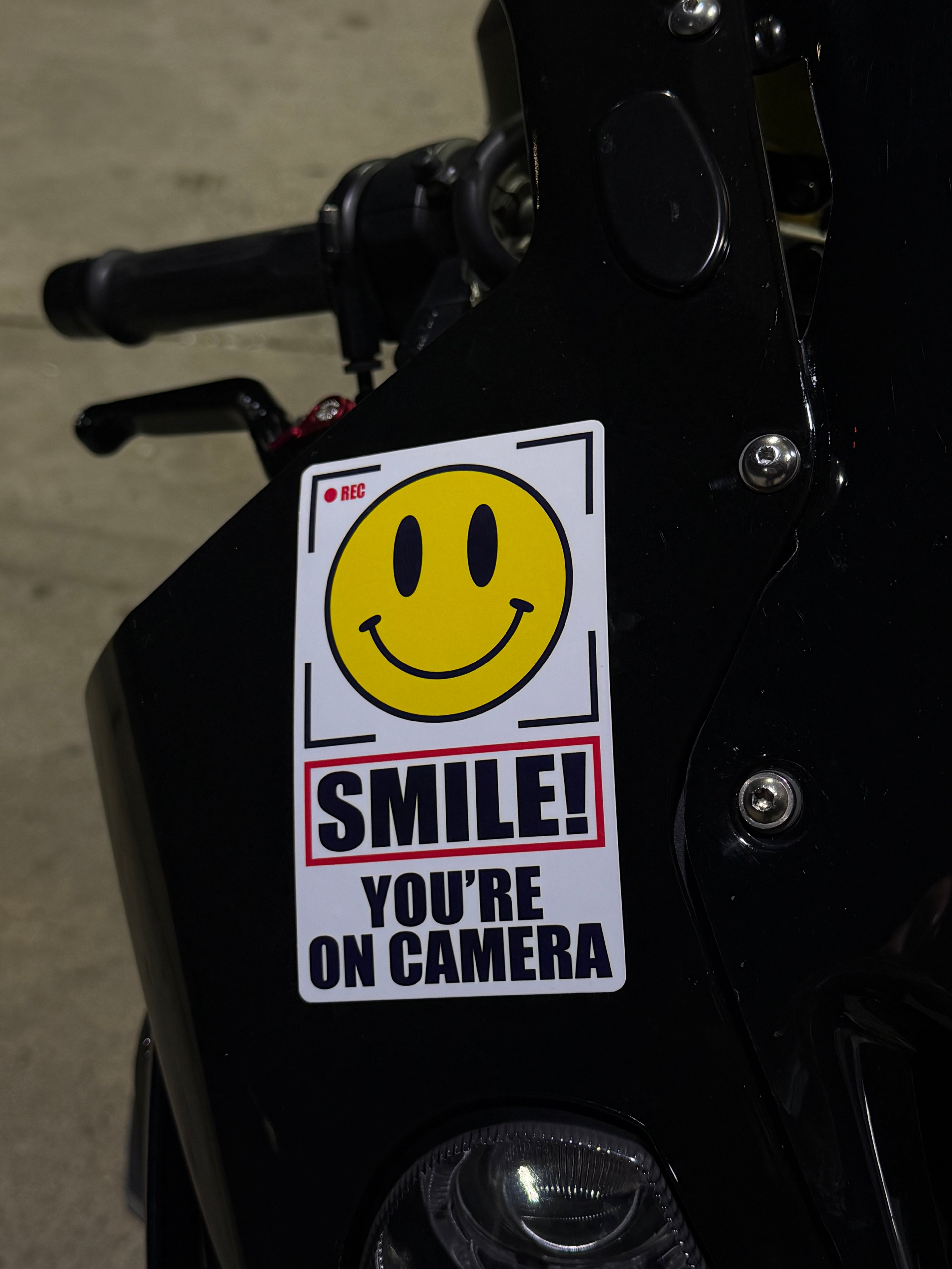 SMILE! YOU'RE ON CAMERA