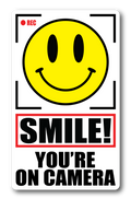 SMILE! YOU'RE ON CAMERA